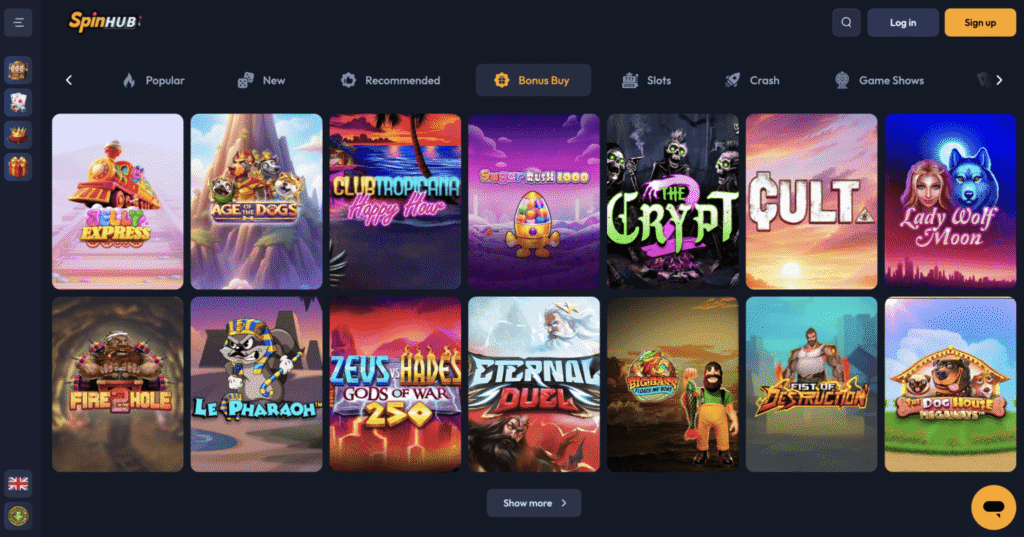 new bonus buy casino
